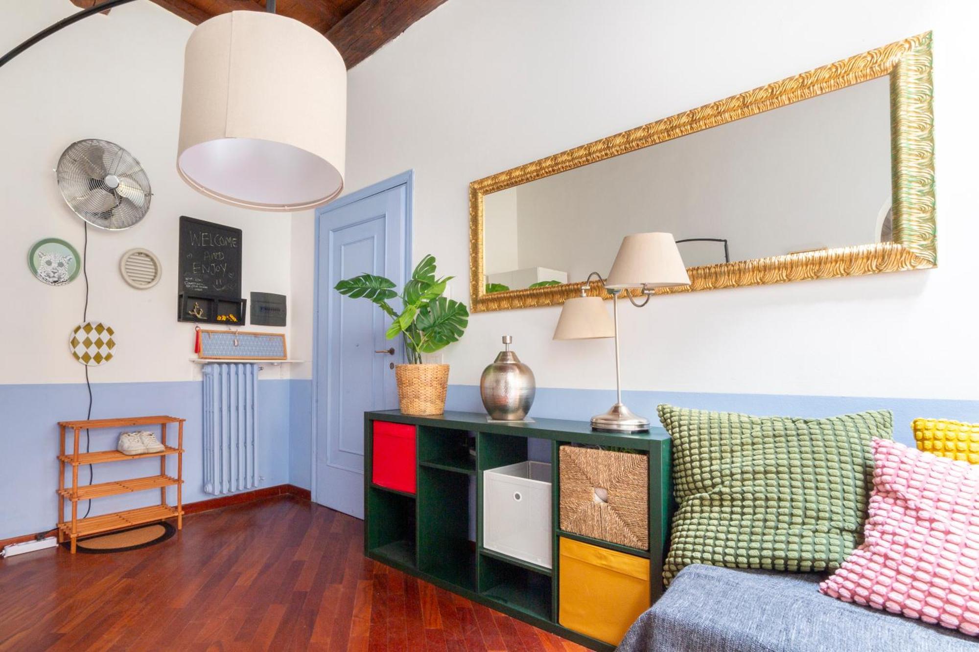 Apartamento Downtown Colourful Flat Close To The Railway Florencia